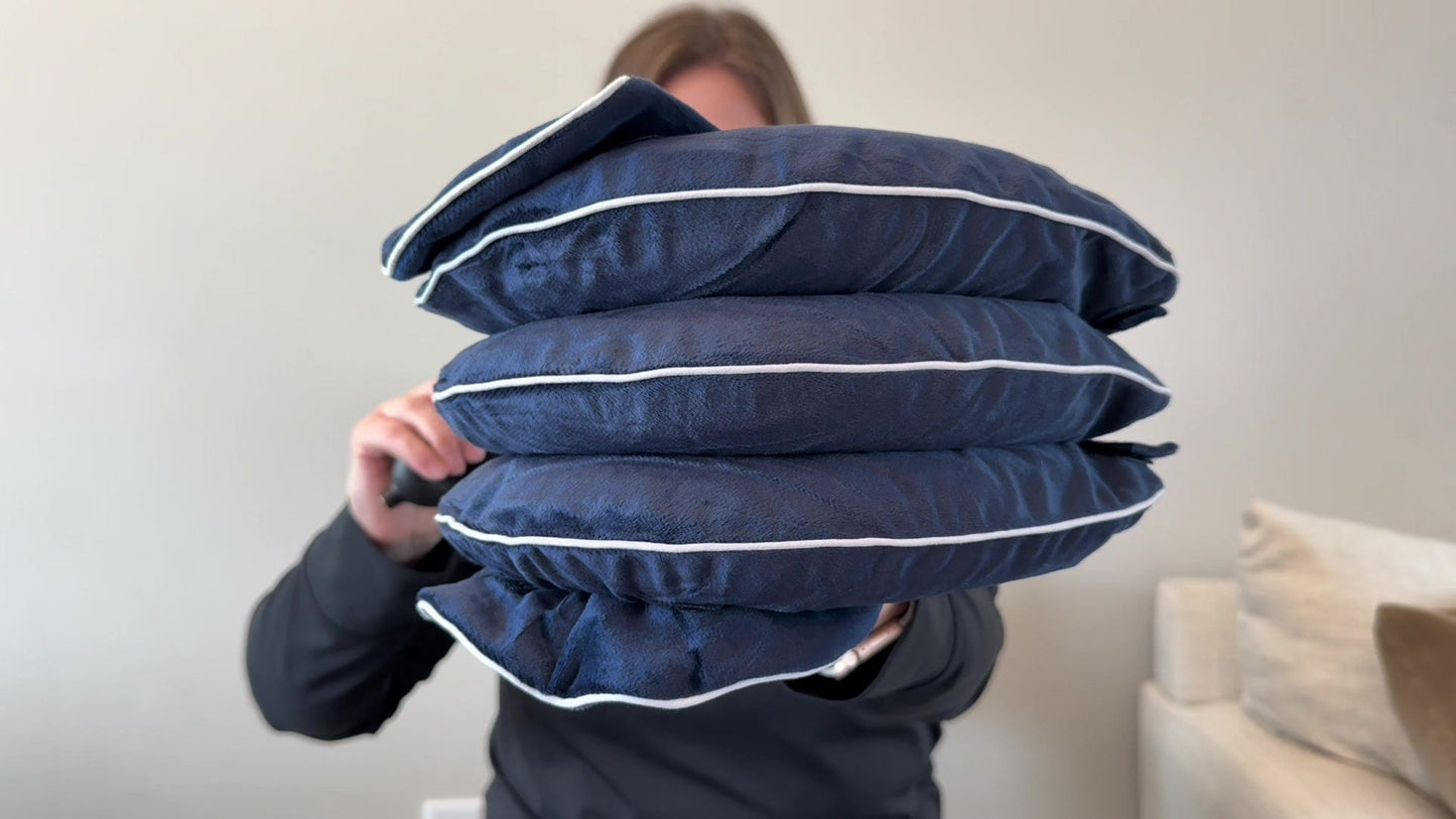 CerviRelief three-layer inflatable design shown in hands